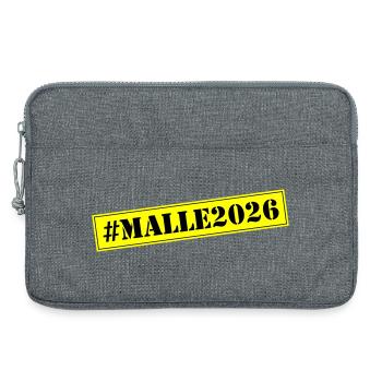 Malle 2026 - Laptop bag 13" - heather grey - Front