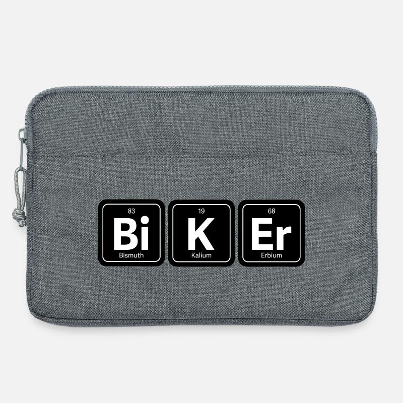 Bi K Er Biker - Laptoptasche 13" - Grau meliert