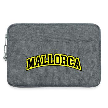 Lettrage de Majorque - Sacoche pour ordinateur portable 13 pouces - gris chiné - Devant