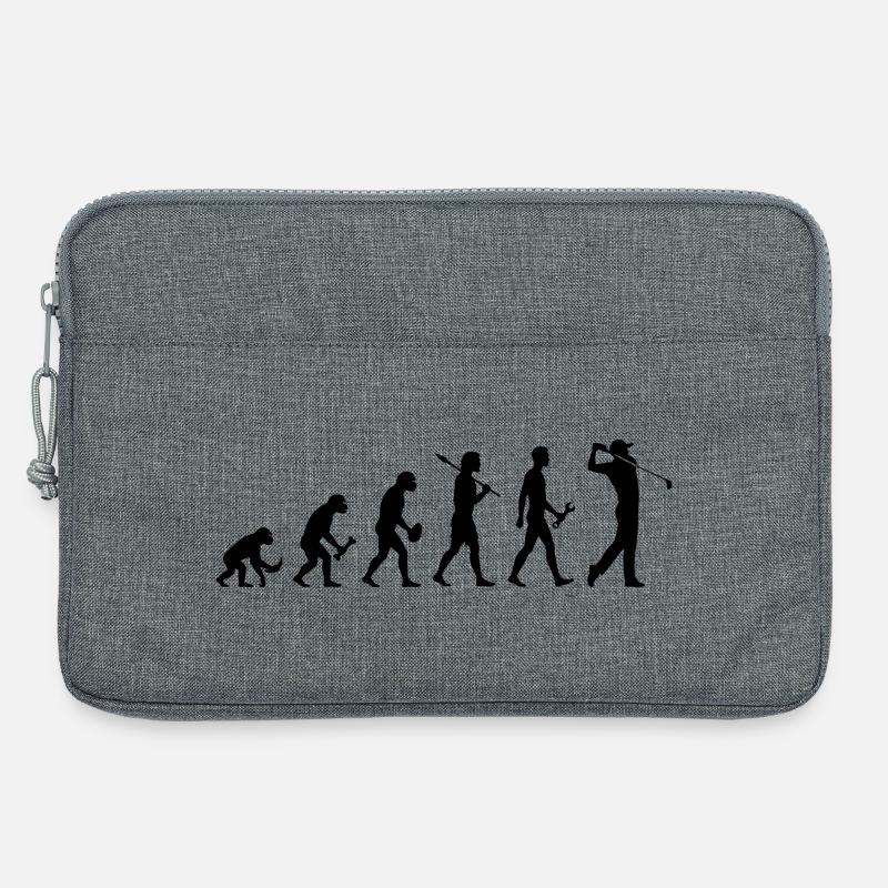 Evolution Golfspieler Golf - Laptoptasche 13" - Grau meliert