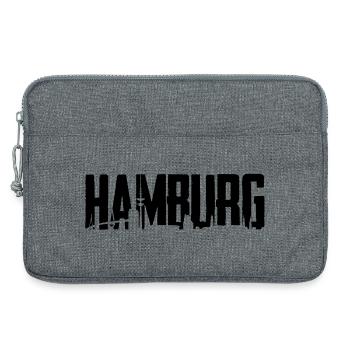 Hambourg - Sacoche pour ordinateur portable 13 pouces - gris chiné - Devant