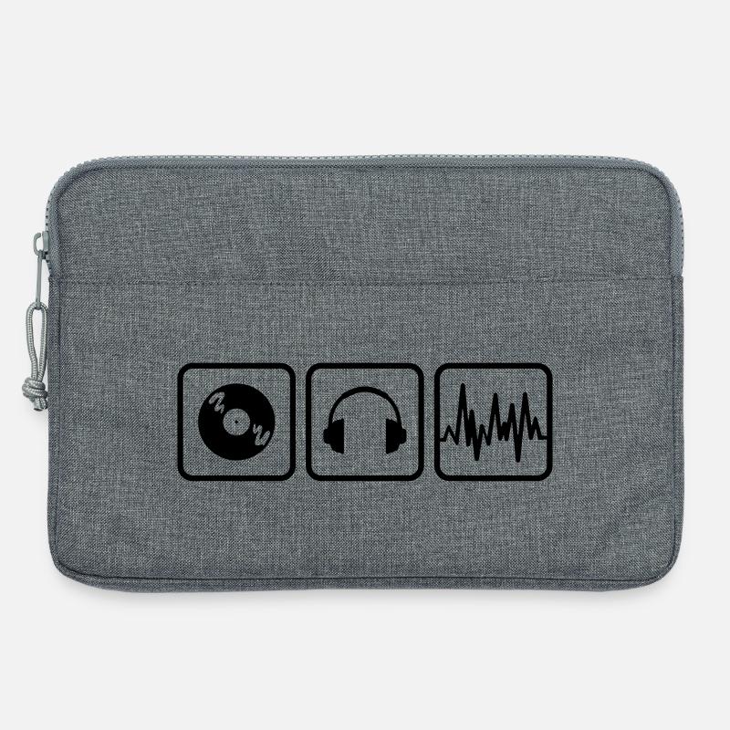 dj - Laptop bag 13" - heather grey