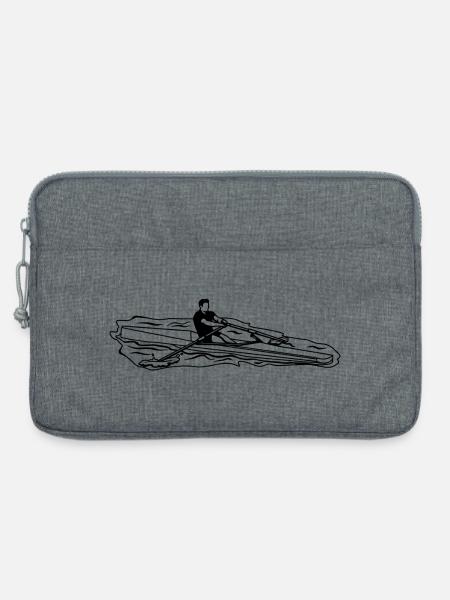 Ruderer - Laptoptasche 13" - Grau meliert