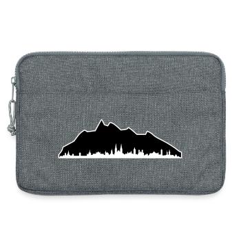 Pilatus Luzern Kontur - Laptoptasche 13" - Grau meliert - Vorne