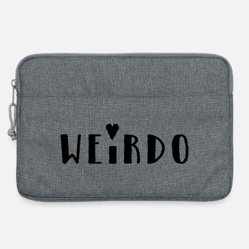 Weirdo - Laptoptasche 13" - Grau meliert