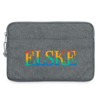 Elske  - Laptoptasche 13" - Grau meliert - Vorne