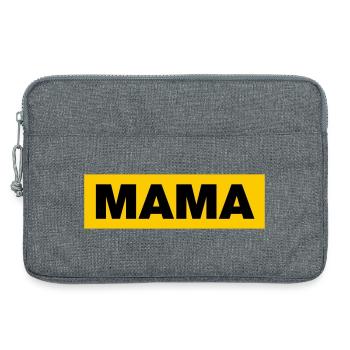 Maman - Sacoche pour ordinateur portable 13 pouces - gris chiné - Devant