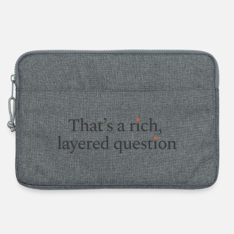 That is a rich, layered question - Laptop bag 13" - heather grey