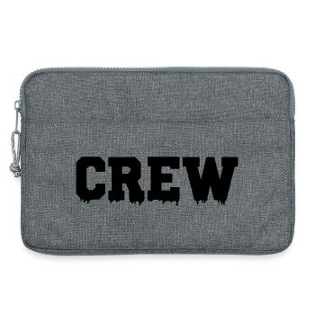équipage - Sacoche pour ordinateur portable 13 pouces - gris chiné - Devant
