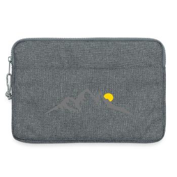 Mountain Nature Mountains - Laptop bag 13" - heather grey - Front