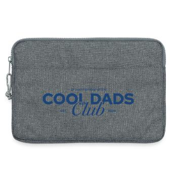Club des papas cool - Sacoche pour ordinateur portable 13 pouces - gris chiné - Devant