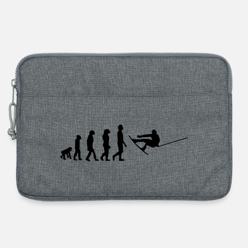 Wakeboard,Shred,Wakeboarder,Wakeboarding,Wake - Laptop bag 13" - heather grey