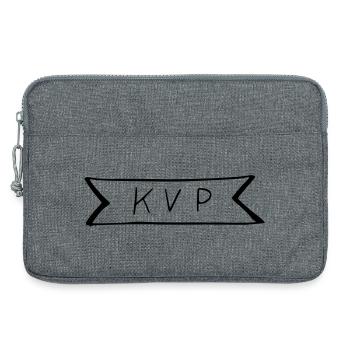 KVP - Laptoptasche 13" - Grau meliert - Vorne
