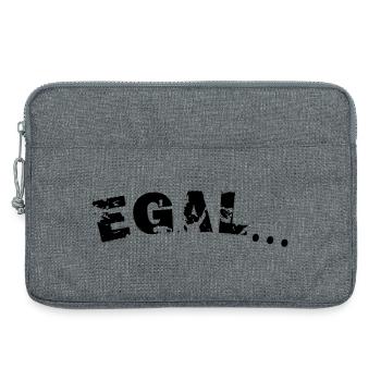 Egal - Laptoptasche 13" - Grau meliert - Vorne