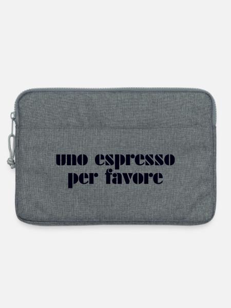 Espresso Italia Italien - Laptoptasche 13" - Grau meliert