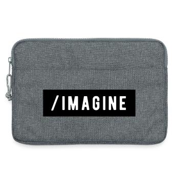 _Imaginer - Sacoche pour ordinateur portable 13 pouces - gris chiné - Devant