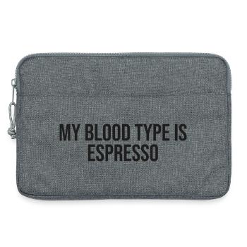 coffee roaster shirt - Laptoptasche 13" - Grau meliert - Vorne