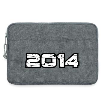 2014 - Laptoptasche 13" - Grau meliert - Vorne