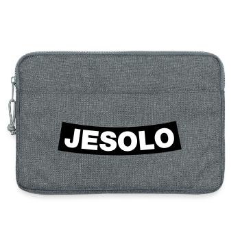 Jesolo Chapter Element (JGA MC-Rocker-Design) - Laptoptasche 13" - Grau meliert - Vorne