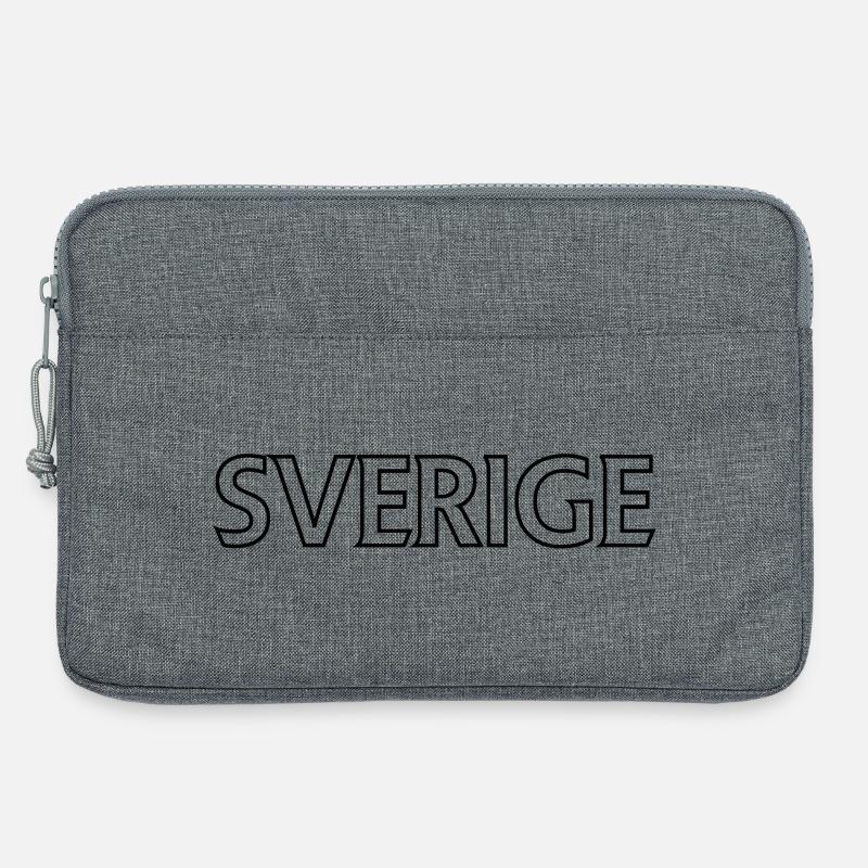 Schweden - Laptoptasche 13" - Grau meliert