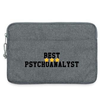 Psychologue / Psychiatre / Travail / Psychanalyste - Sacoche pour ordinateur portable 13 pouces - gris chiné - Devant