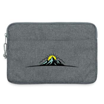 Montagnes Symboliques en plein air de Berge - Sacoche pour ordinateur portable 13 pouces - gris chiné - Devant