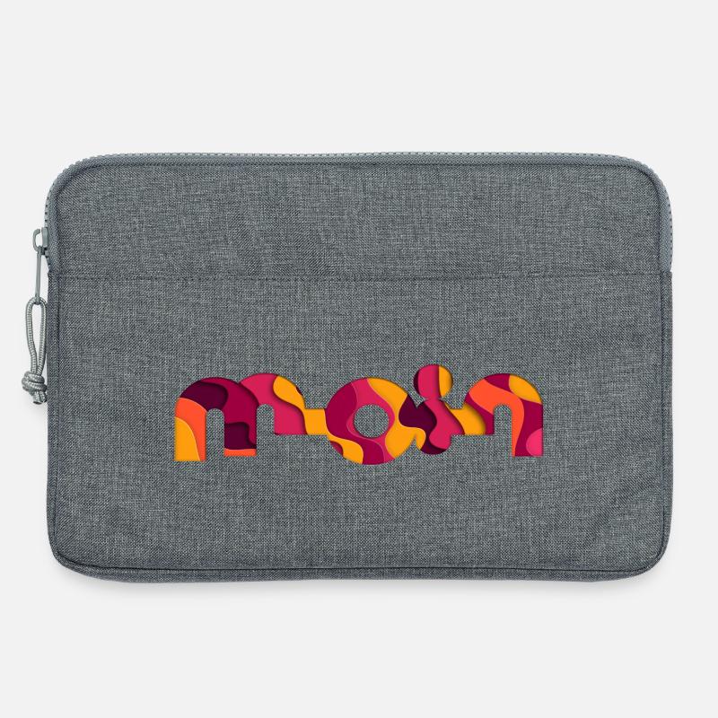 Moin - Laptoptasche 13" - Grau meliert