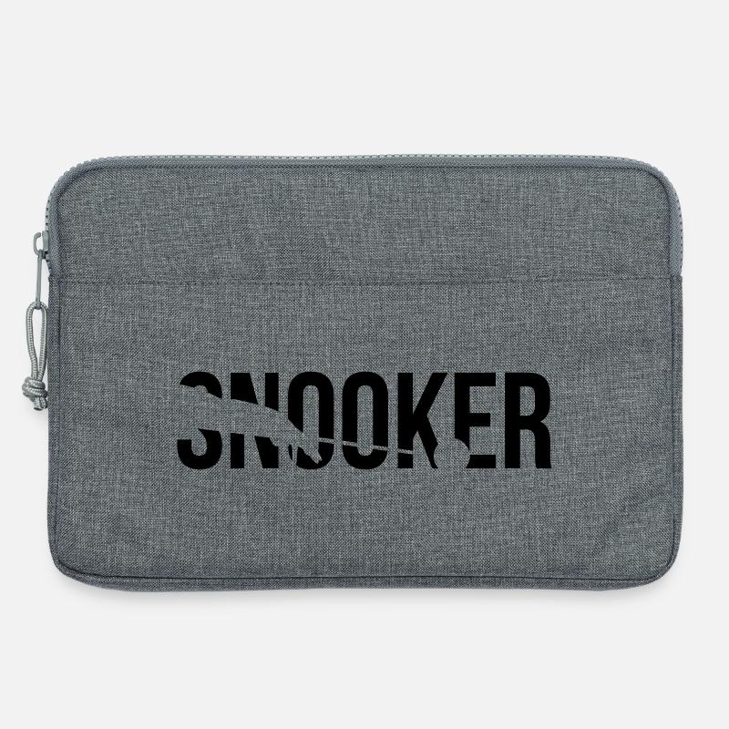 snooker - Laptoptasche 13" - Grau meliert
