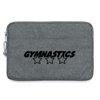 Gymnastics - Laptoptasche 13" - Grau meliert - Vorne