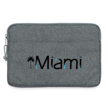 Miami - Laptoptasche 13" - Grau meliert - Vorne
