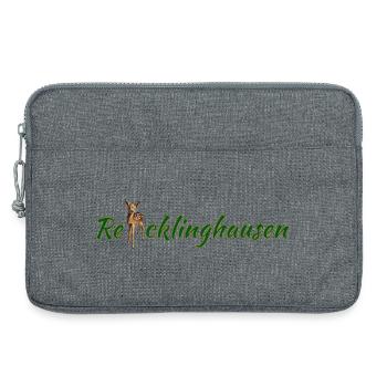 Re cklinghausen mit Reh - Laptoptasche 13" - Grau meliert - Vorne