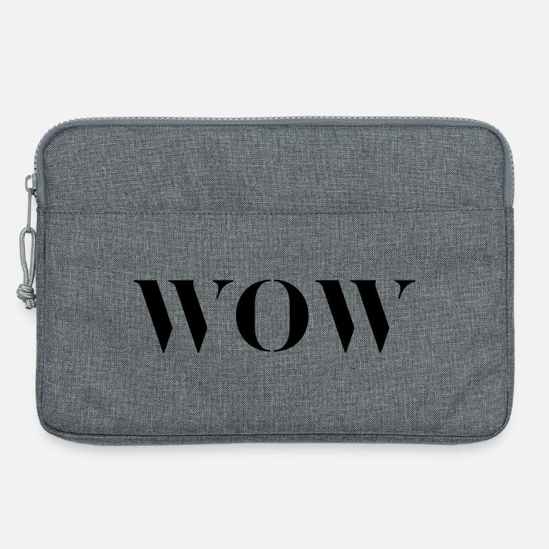 WOW - Laptoptasche 13" - Grau meliert