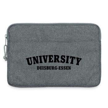 Universität Duisburg Essen - Laptoptasche 13" - Grau meliert - Vorne