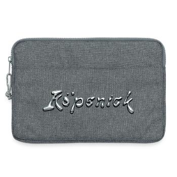 Köpenick Liquid Chrome Typography - Laptop bag 13" - heather grey - Front