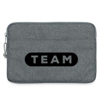 team_01 - Sacoche pour ordinateur portable 13 pouces - gris chiné - Devant