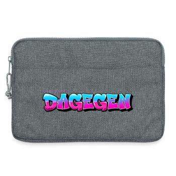 Ich bin ja nicht dagegen - verklausuliert positiv - Laptoptasche 13" - Grau meliert - Vorne