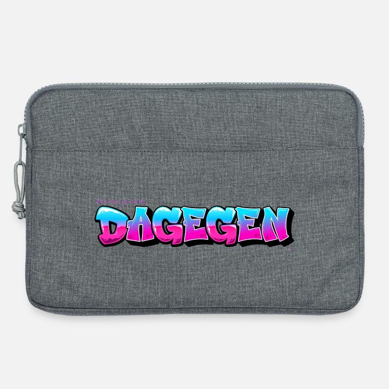 Ich bin ja nicht dagegen - verklausuliert positiv - Laptoptasche 13" - Grau meliert