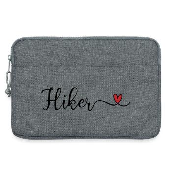 Hiker - Laptop bag 13" - heather grey - Front