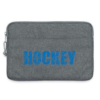 Hockey Eishockey - Laptoptasche 13" - Grau meliert - Vorne