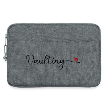 Vaulting Heart - Laptoptasche 13" - Grau meliert - Vorne