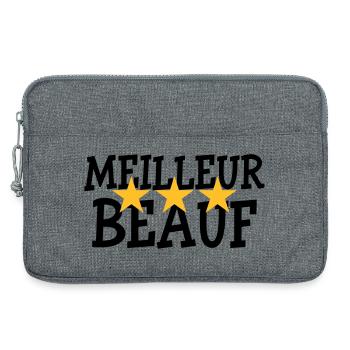 Meilleur Beauf - Sacoche pour ordinateur portable 13 pouces - gris chiné - Devant