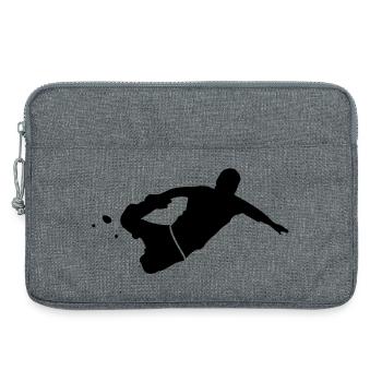 free running - Laptop bag 13" - heather grey - Front