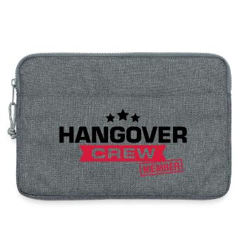 crew junggesellenabschied - Laptoptasche 13" - Grau meliert - Vorne