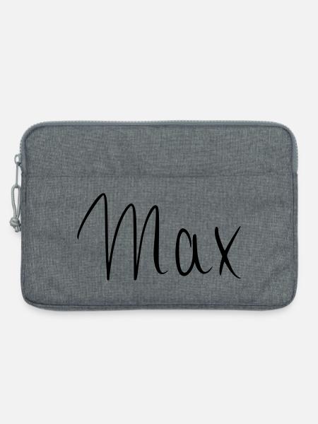Max - Laptoptasche 13" - Grau meliert