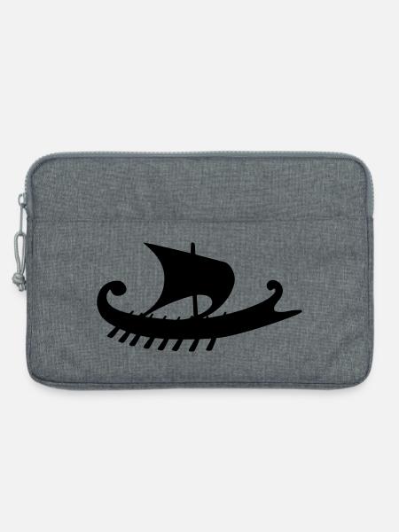 Empuriabrava Schiff w - Laptoptasche 13" - Grau meliert