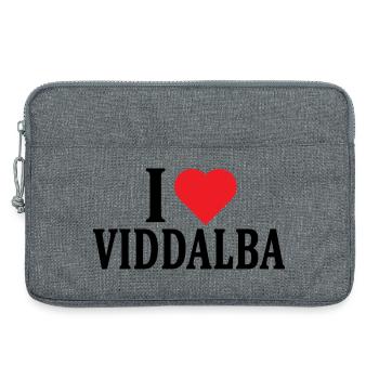T-shirt J’adore Viddalba t-shirt Sardaigne - Sacoche pour ordinateur portable 13 pouces - gris chiné - Devant