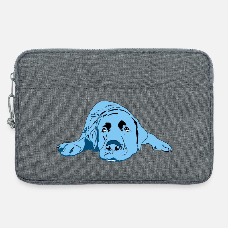 Labrador - Laptoptasche 13" - Grau meliert