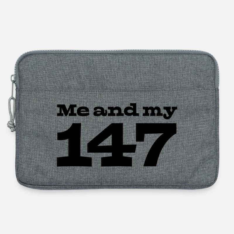 29 Ich und meine 147 - Laptoptasche 13" - Grau meliert