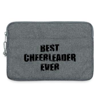 Pom-pom girls drôles - Sacoche pour ordinateur portable 13 pouces - gris chiné - Devant