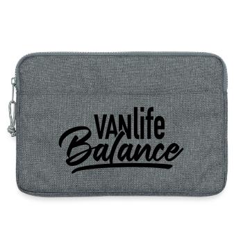 VANlifeBalance - Sacoche pour ordinateur portable 13 pouces - gris chiné - Devant